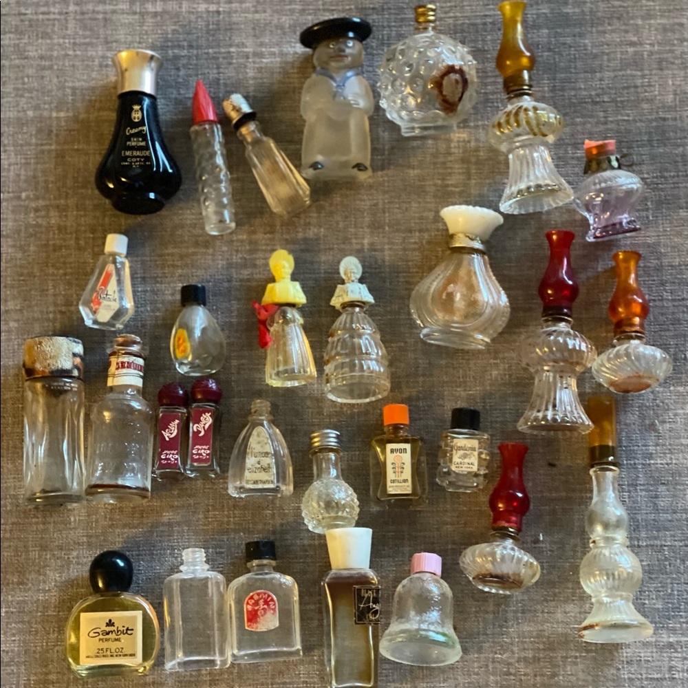 Vintage perfume bottles